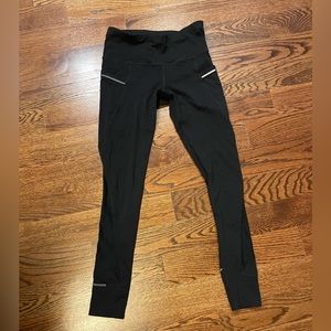 Athleta Be Free Running Tights Size XS Black